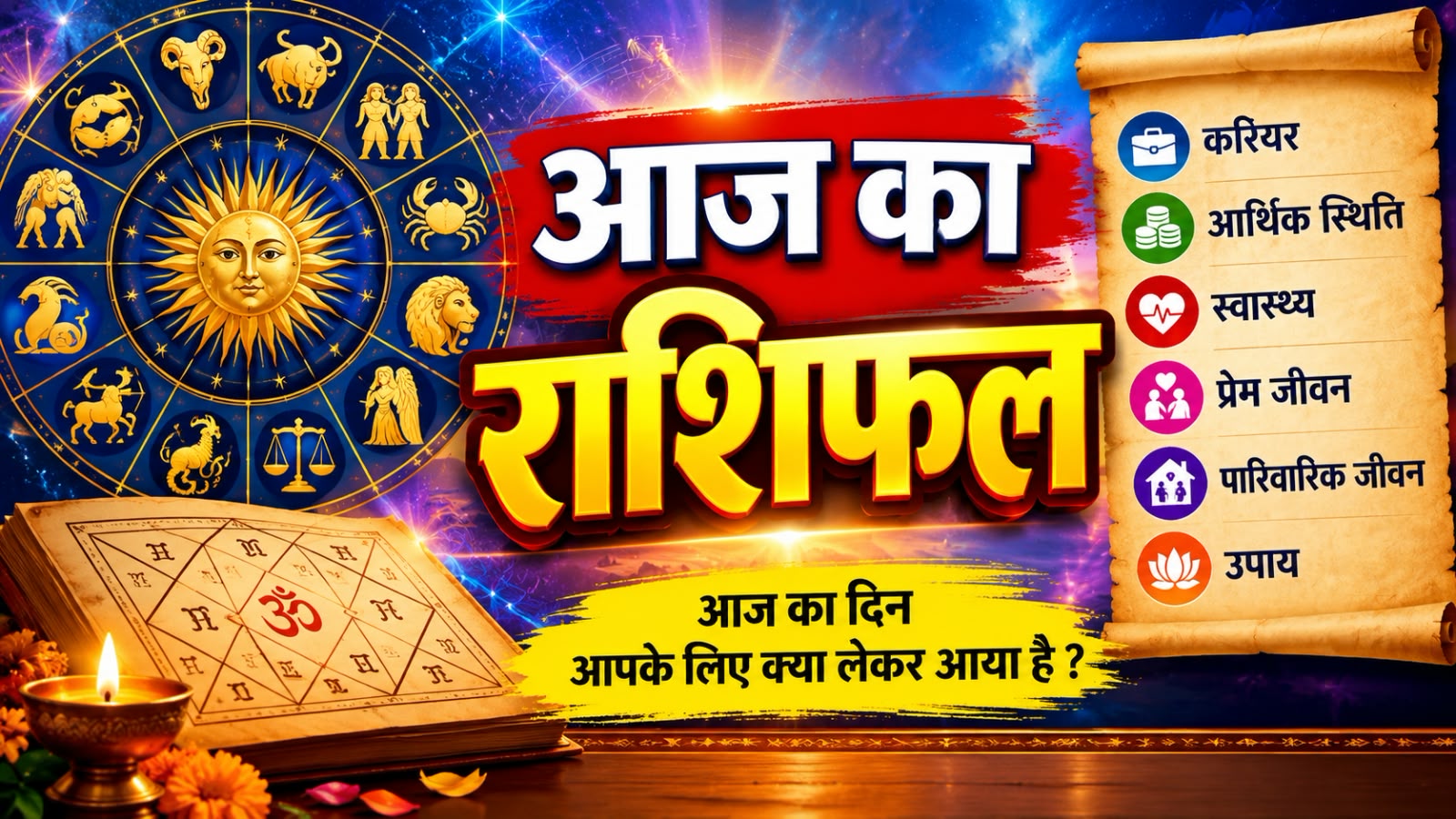 आज का राशिफल 1 अक्टूबर 2026