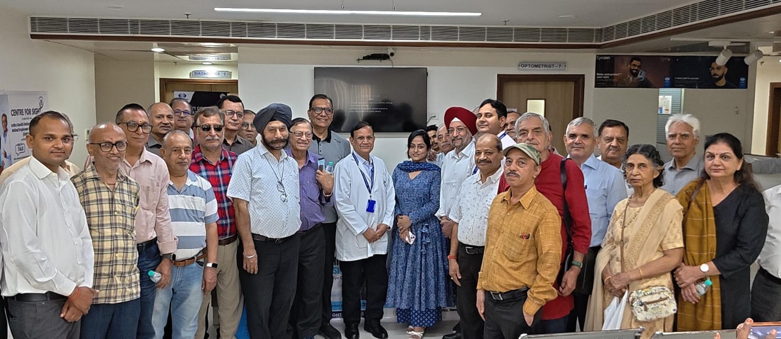 द्वारका में नेत्र स्वास्थ्य जागरूकता सत्र का आयोजन, लोगों को दी गई आंखों की देखभाल की जानकारी